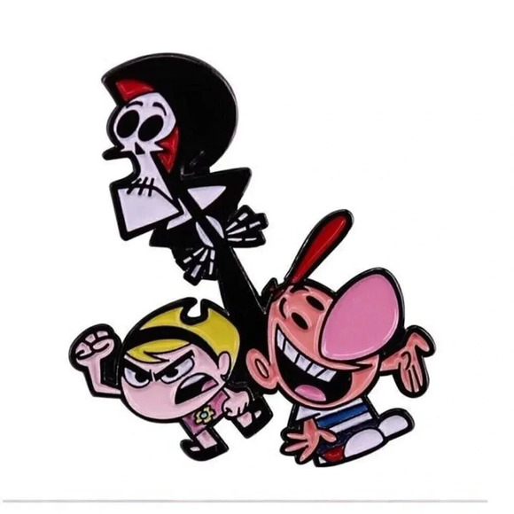 Cartoon Network The Grim Adventures of Billy and Mandy Enamel Pin - Picture 2 of 4